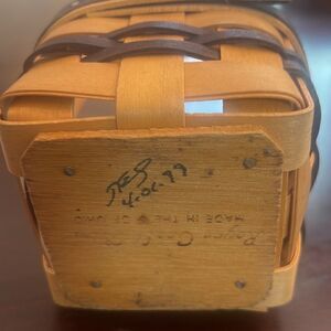 Small Royce Craft Basket  